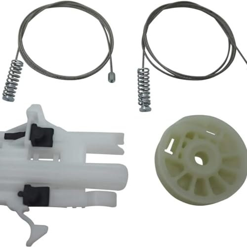 JHETA Window lifter For Fiat 500 2007-On Window Regulator Repair Clips And Repair Set Front Left Door 68070267AD Car Window Levers (Size : Repair set)