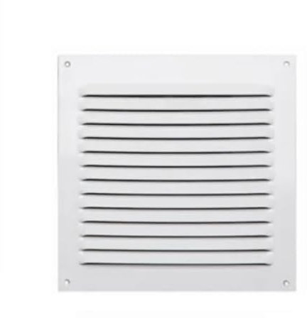 REJILLA DE VENTILACION FHZ 20X20 BLANCA ALUMINIO