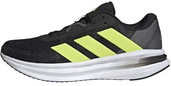 adidas Galaxy 7 Running Shoes, Scarpe da Corsa Uomo, Core Black Pulse Lime Grey Five, 42 2/3 EU