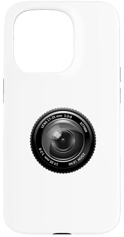 Lens Camera Photography Lens Zoom 55 in Black Color Case for iPhone 15 Pro