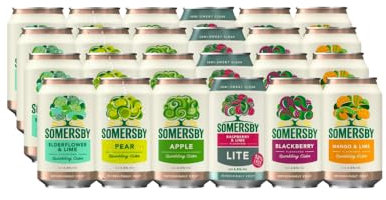 Somersby Mixed Pack – 6 Sorten Cider – 24 Dosen – Der Sommer in Dosen (33,99 € + 6,00 € Einwegpfand)