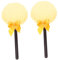 PLAFOPE Samt-make-up-quaste – 2er-pack – Weicher Flauschiger Ablagequast Für Kinder