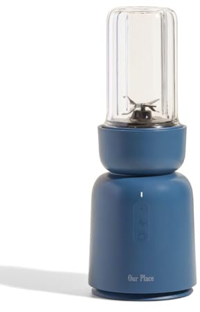 Our Place Splendor Blender – 1 000 W haute puissance | Lames ultra tranchantes | 2 modes de mélange, comprend une tasse personnelle de 600 ml et un couvercle pour boire, smoothies, smoothies,