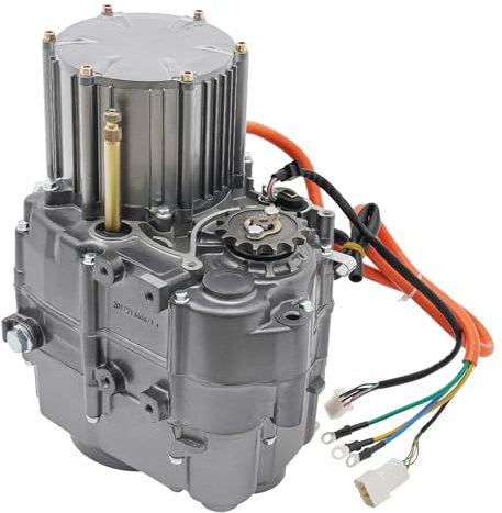 1000 W sin escobillas de motor de CC y controlador, motor eléctrico, kit de conversión de motor eléctrico para ATV triciclos, karts, carros de golf