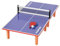 Tragbares Tischtennisplatten-Set, Mini-Tischtennisplatte - Kompakter Tischtennistisch, klappbar, mit 2 Schlägern und 1 Ball - Wetterfeste, stabile Tischtennisplatten für Kinder, Erwachsene, Spielzimme