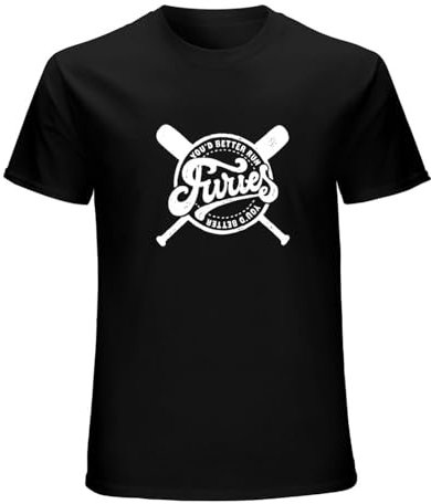 Baseball Furies Retno Logo Shirt Tshirt Mens Black S