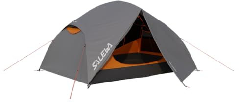 Puez 3P Zelt - Salewa, Farbe:0548-alloy/burnt orange, Größe:UNI