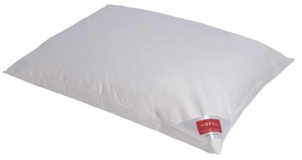 Hefel Softbausch Home Kopfkissen, Allergiker-geeignet, 100% PES-Faserbällchen, Waschbar 60°C, 6 Größen (40 x 50 cm)