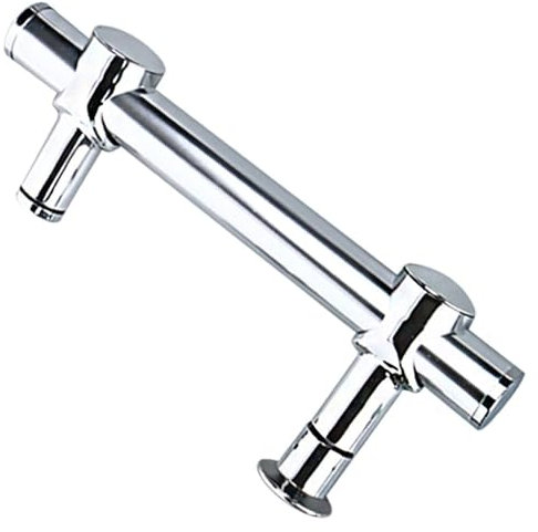 Poignée de porte de douche, poignée porte douche en verre aluminium réglable 9, 8 pouces, résidence sur la rouille et anti-corrosion pour la maison, hôtel