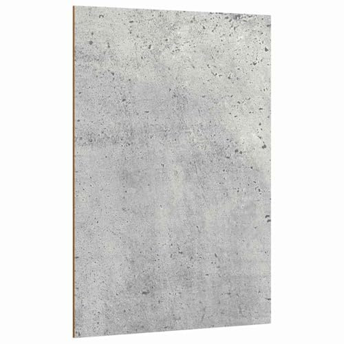 vidaXL Decor Panels 12 pcs Concrete Grey 21 x 30 x 0.27 cm, Craft Room, Modern Decorative Panels, Creative Art Decor, Engineered Wood for Indoor Home Decoration