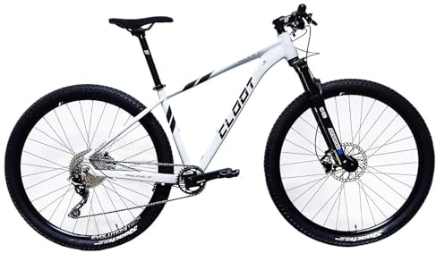 CLOOT MTB 29 Zoll Aluminium 6061 Shimano Deore 10 Gang Hydraulische Scheibenbremsen Suntour Federgabel 100mm Mit Lenker Lockout Für Stadt Prolevel 91 Allroundbike (Größe XL 187-199)