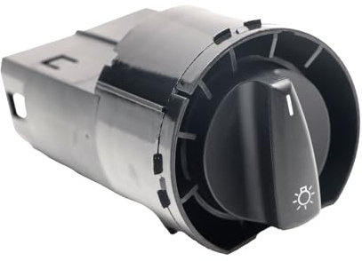Lichtschalter Scheinwerferschalter Hauptlicht Schaltknopf Hauptlichtschalter Steuerschalter Lampen Auto für A3 8L 1996-2003 Leon 1M Toledo 1M 1999-2006 Fabia 6Y 1999-2008 1M1941531E