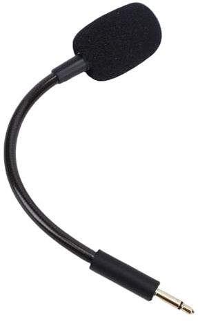 Jectse Ersatzmikrofon für das Kabelgebundene USB-Gaming-Headset Kraken V3, Boom-Mikrofon mit Klarer Klanggeräuschunterdrückung und Vergoldetem Stecker, für Gaming und Streaming