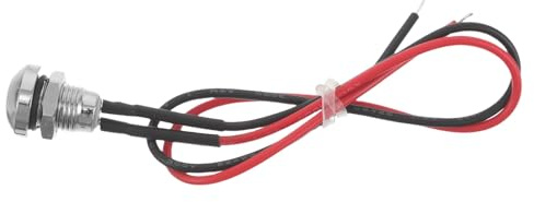 BESPORTBLE Elektrischer Gitarren Kill Switch aus Metall und Kupfer mit 8mm Befestigungsdurchmesser Silberfarbig für Gitarren Elektronik und Stummschaltende Effektsteuerung