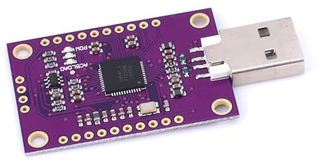 Domary Hochgeschwindigkeits-CJMCU FT232H USB-zu-UART/FIFO-SPI/I2C-Modul für Vielseitige Anwendungen, 1 Einheit