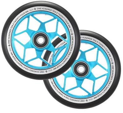 Blunt Stunt-Scooter Rolle Diamond 110mm (Teal/PU Schwarz)