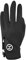 Zero Friction Herren Cabretta Elite Linke Hand Golfhandschuh, Einheitsgröße, Schwarz