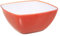 Secret de Gourmet - Saladier square rouge 25cm