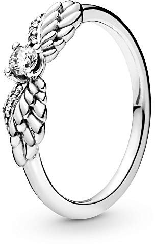 PANDORA Ring Funkelnde Engelsflügel Silber 198500C01