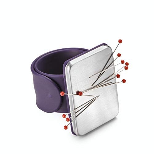 Prym Armnadelkissen magnetisch, pflaumenblau, Silikon, Violett, One Size 610282-1