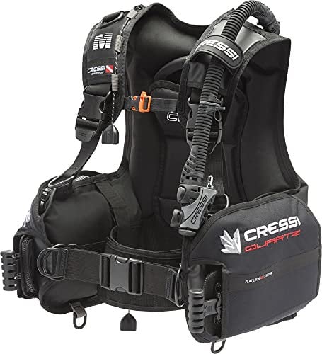 Cressi Unisex-Adult Quartz Bcd Dive Center Edition Tauchjackets Gute Tarierung, Schwarz, S