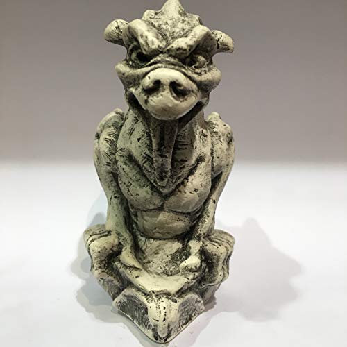 VIANAYA Gargouille de Paris Notre Dame - Modèle Dragon - Grande Taille 15 * 9 * 9 CM - Matière platre - Qualité Made in France