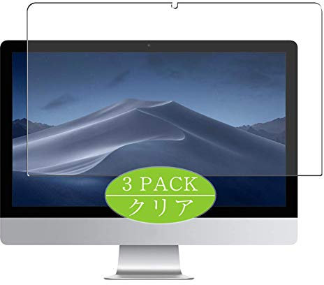 Vaxson 3-Pack Screen Protector, compatible with iMac 27 Retina 5K Model, TPU Guard Film Protector [ NOT Tempered Glass Protectors ]