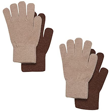Celavi Unisex Baby Magic Gloves Fingerhandschuhe, Tortoise Shell, 3 Jahr EU