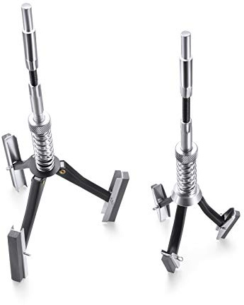 Twilight Garage Motorzylinder-Schoner-Set, 2-teilig, verstellbar, 3,8 cm bis 8,9 cm und 1,9 cm bis 6,3 cm Durchmesser mit Steinen, Körnung 220