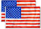 2 Pezzi banderas de Estados Unidos de 90 x 150 cm, resistentes, Bandera Americana para Campeonato Europeo de Fútbol, decoración de interiores, eventos deportivos
