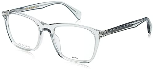 rag & bone RNB7024 Brille, Grau, 53 für Herren, grau