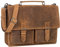 STILORD 'Amandus' Aktentasche Herren Leder Groß Damen Ledertasche Lehrer Laptoptasche 14 Zoll Businesstasche Vintage Echtleder Lehrertasche Leder, Farbe:bergamo - braun