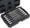 MichaelPro MP012019 Torx Bit Socket Set, 12pc 3/8 Drive Extra Long Torx Bit Set, T10-T60, Star Socket Set, Storage Case