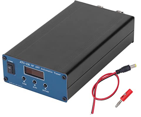 ATU-130 Antennentuner 1,8–50 MHz 200 W Automatischer Miniatur Kurzwellen Antennentuner 10–15 VDC OLED-Display mit USB Kabel