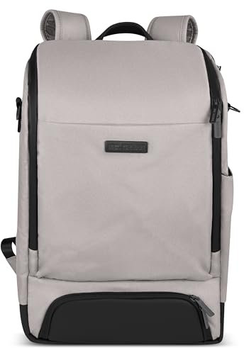 ABC Design Wickeltasche Tour – 2in1 Baby Wickelrucksack & Wickeltasche – geräumige Babytasche mit hygienischer Wickelunterlage & Flaschenhalter – Farbe: powder