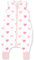 Mama Cheetah Baby Schlafsack mit Füße 1.0 TOG, Ganzjahres Schlafsack, Bio-Baumwolle Baby Schlafsäcke ohne Ärmeln Babyschlafsack mit Beinen für Säugling Kinder Junge Mädchen, 70cm (Baby Höhe 72-82cm)