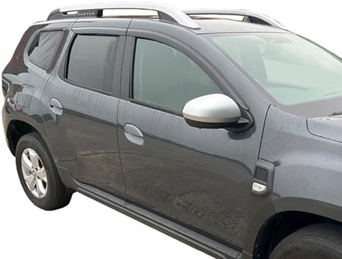 Auto Clover Wind Deflectors Set for Dacia Duster MK2 2018-2023 (4 pieces)