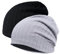 WELROG Chemo Hat Mütze für Frauen Kopftuch Superweicher Slouchy Turban Kopfbedeckung Kopfwickel Chemo Headgear Head Wraps Schlafhut gegen Krebs und Haarausfall