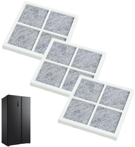 Luftfilter für Kühlschrank,Fresh Air Ersatz-Luftfilter,lg fresh n pure filter Kompatibel mit LG LT120F,LFX31925SW,LFX31925SB, Kenmore 469918,Antibakterieller Pur Air Kühlschrankfilter (3 Stück)