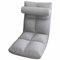 Zoeyilan Floor Chair with Back Support, Floor Sofa Chair, Sleeper Bed Couch Recliner Floor Gaming Chair, Padded Sleeper Bed, Meditation Chair for Adults (Premium Gray)