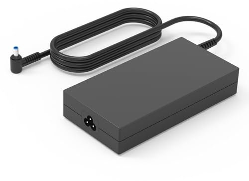 QYD 120W Laptop Ladekabel Netzteil Ladegerät für HP USB-C Dock G5 Dockingstation G2 5TW13AA Envy 15 17 Series Omen 15-5000 5100 5200 710415-001 L41856-001 HP 120W Netzteil 4.5 mm