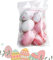 Ostereier – 6 x handbemalte Ostereier, kleine -Ornamente, buntes Bastelei, Osterbaumschmuck, Ostereier-Dekorationen für Heimdekoration, bunte Ostergeschenke für Kinder