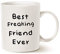 HSIRYAOHD Taza de café Best Friend, Best Friend Ever Best S for Friend, color blanco, 325 ml