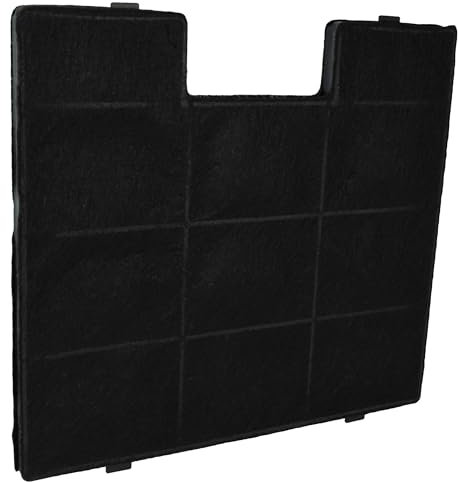 vhbw Aktivkohlefilter kompatibel mit Amica KH 17171 E, 17128-2 E, 17158 E Shadow White 60, 17060 E, 17128 E Shadow Black 60 Dunstabzugshaube