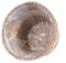 FONDOTIN 1pieza Cesta De Flores Tejida De Macetero Decorativo para Interior para Almacenamiento De Plantas Hogar Y Oficina