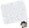 Molde de silicona para mascotas – Molde de resina con forma de gato con forma de hueso de perro, molde de resina epoxi para mascotas | Moldes UV para perros y , molde de resina colgante para
