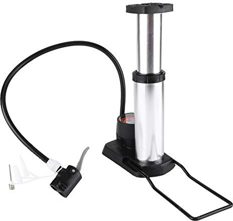 Pompa dell'aria a pressione Munefe, pompa per pneumatici per biciclette, pompa dell'aria a mano, adatta per bici E, pallacanestri, palline da calcio, ecc.