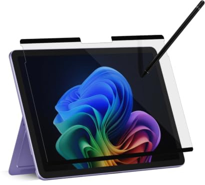 BELLEMOND Magnet-Kent-Papierfolie für Microsoft Surface Pro 12 | Aus Japan, Kent-Oberfläche, abnehmbar & wiederverwendbar, schont die Mine