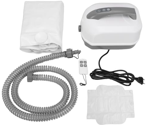 Spacnana Tragbares Spa-Schaumbad-Massagegerät mit Kraftvollen Düsen Zur Entspannung, Inklusive Ergonomischem Spa-Kissen und Badematte (EU-Stecker)