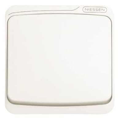 Niessen arco - Tecla interruptor serie arco blanco alpino